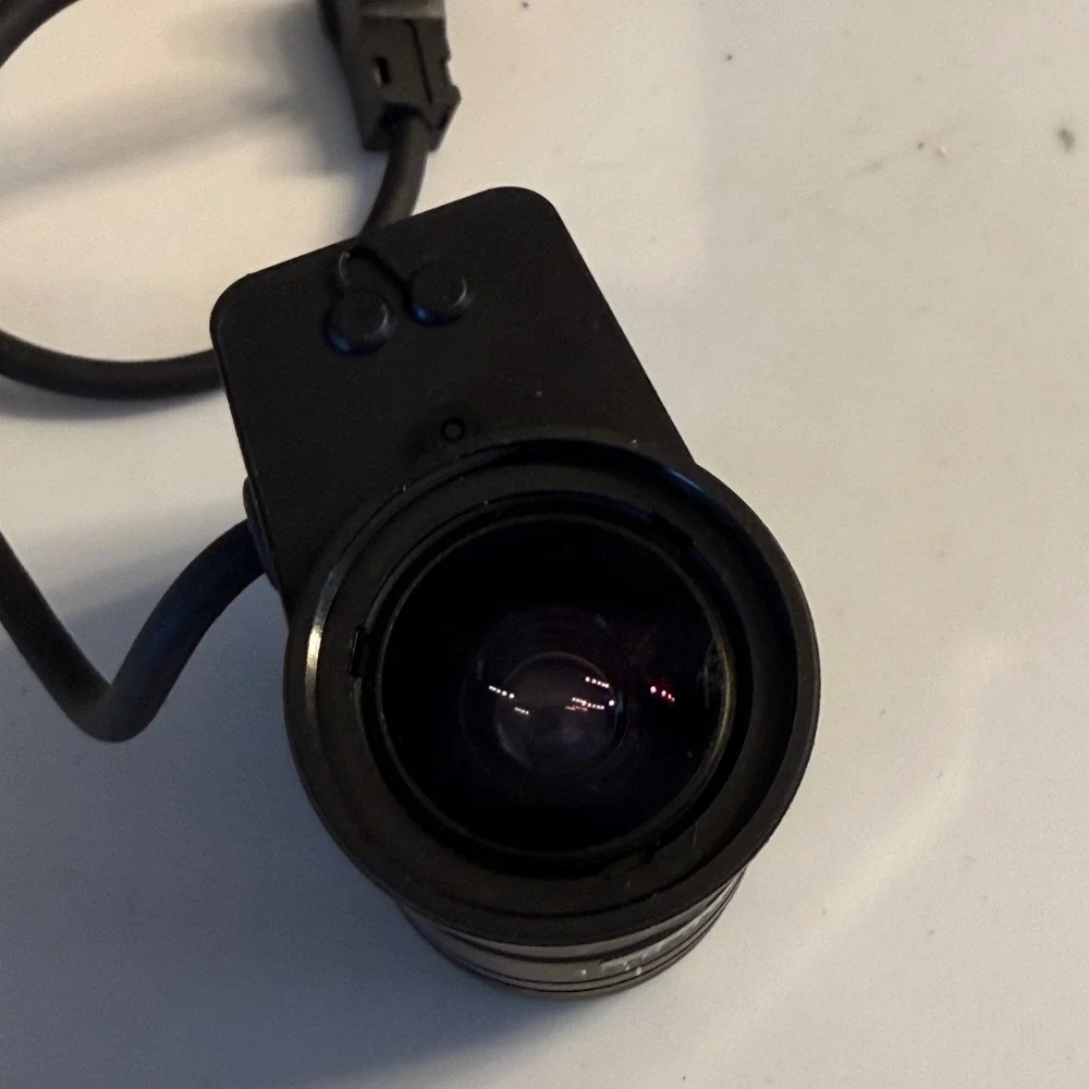 Tamron 3.5-8mm f/1.8 CCTV Lens Auto Iris 4-Pin CS Mount Japan Made Black